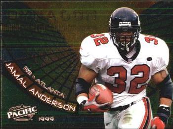 1999 Pacific - Dynagon Turf #2 Jamal Anderson Front