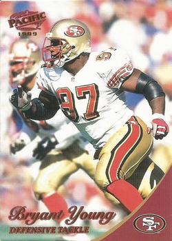 1999 Pacific - Gold #363 Bryant Young Front