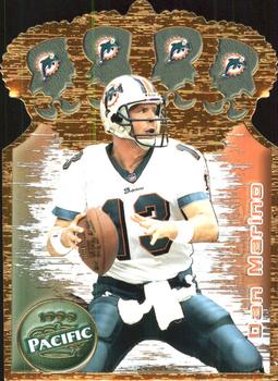 1999 Pacific - Gold Crown Die Cuts #20 Dan Marino Front