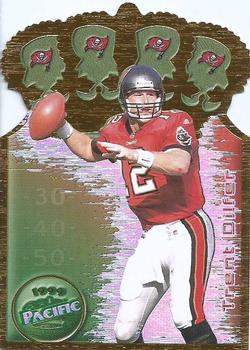 1999 Pacific - Gold Crown Die Cuts #34 Trent Dilfer Front