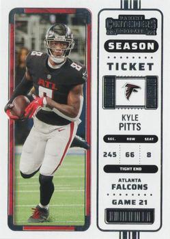 2022 Panini Contenders #9 Kyle Pitts Front