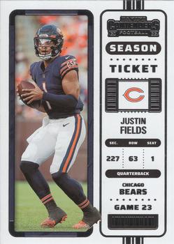 2022 Panini Contenders #20 Justin Fields Front