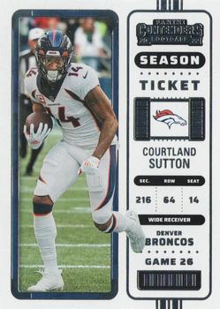 2022 Panini Contenders #32 Courtland Sutton Front