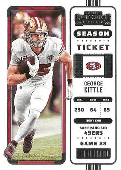 2022 Panini Contenders #84 George Kittle Front