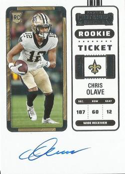 2022 Panini Contenders #109 Chris Olave Front