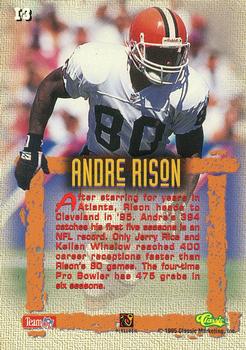 1995 Classic Images Limited - Icons #I-3 Andre Rison Back
