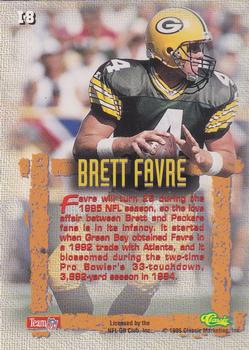1995 Classic Images Limited - Icons #I-8 Brett Favre Back