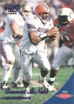 1999 Pacific - Red #441 Donovan McNabb Front