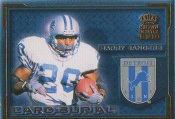 1999 Pacific Crown Royale - Card-Supial Small #5 Barry Sanders Front