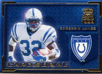 1999 Pacific Crown Royale - Card-Supial Small #7 Edgerrin James Front