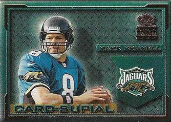 1999 Pacific Crown Royale - Card-Supial Small #9 Mark Brunell Front