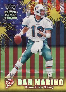 1999 Pacific Crown Royale - Franchise Glory #13 Dan Marino Front
