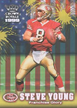 1999 Pacific Crown Royale - Franchise Glory #22 Steve Young Front