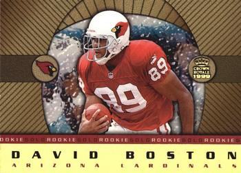1999 Pacific Crown Royale - Rookie Gold #1 David Boston Front