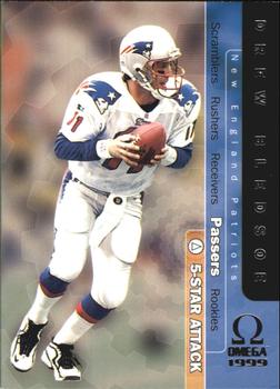 1999 Pacific Omega - 5-Star Attack #5 Drew Bledsoe Front