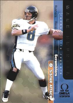 1999 Pacific Omega - 5-Star Attack #10 Mark Brunell Front
