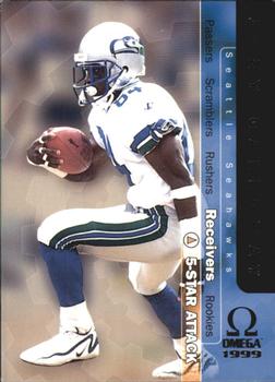 1999 Pacific Omega - 5-Star Attack #24 Joey Galloway Front