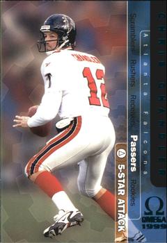 1999 Pacific Omega - 5-Star Attack Foils #1 Chris Chandler Front