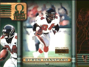1999 Pacific Omega - Copper #13 Byron Hanspard Front