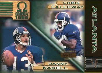 1999 Pacific Omega - Copper #16 Danny Kanell / Chris Calloway Front