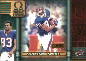1999 Pacific Omega - Copper #28 Andre Reed Front