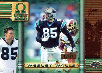 1999 Pacific Omega - Copper #40 Wesley Walls Front