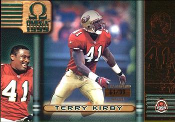 1999 Pacific Omega - Copper #61 Terry Kirby Front