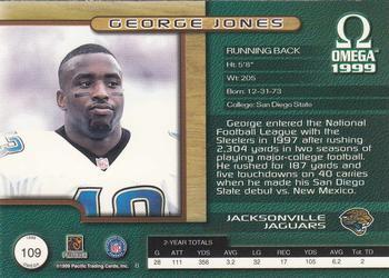 1999 Pacific Omega - Copper #109 George Jones Back