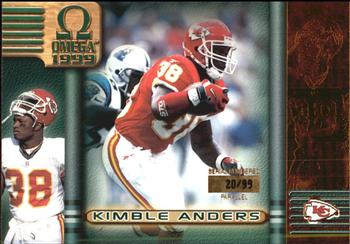 1999 Pacific Omega - Copper #114 Kimble Anders Front