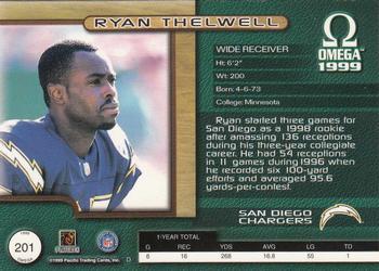 1999 Pacific Omega - Copper #201 Ryan Thelwell Back