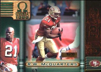 1999 Pacific Omega - Copper #204 R.W. McQuarters Front