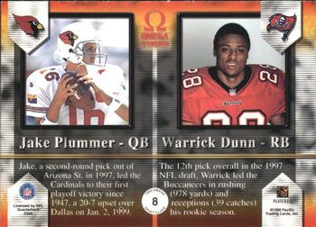 1999 Pacific Omega - Draft Class #8 Jake Plummer / Warrick Dunn  Back