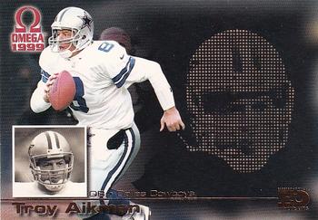 1999 Pacific Omega - EO Portraits #5 Troy Aikman Front