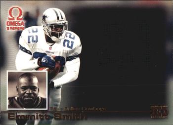1999 Pacific Omega - EO Portraits #6 Emmitt Smith Front