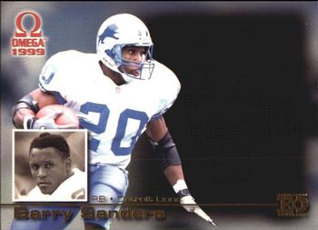 1999 Pacific Omega - EO Portraits #8 Barry Sanders Front