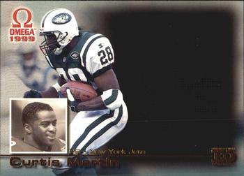 1999 Pacific Omega - EO Portraits #16 Curtis Martin Front