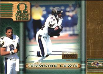1999 Pacific Omega - Gold #20 Jermaine Lewis Front