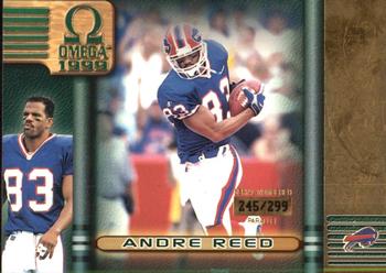 1999 Pacific Omega - Gold #28 Andre Reed Front