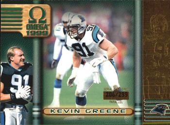 1999 Pacific Omega - Gold #38 Kevin Greene Front