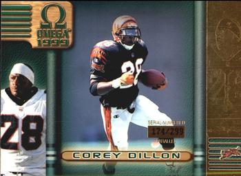 1999 Pacific Omega - Gold #51 Corey Dillon Front