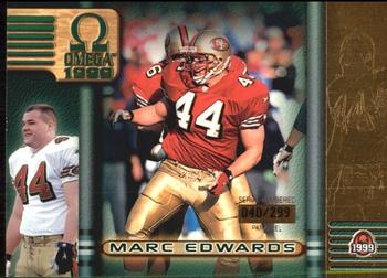 1999 Pacific Omega - Gold #59 Marc Edwards Front