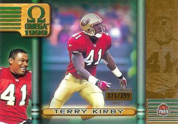 1999 Pacific Omega - Gold #61 Terry Kirby Front