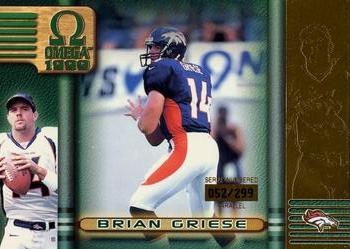 1999 Pacific Omega - Gold #77 Brian Griese Front