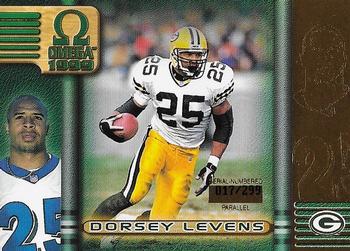 1999 Pacific Omega - Gold #94 Dorsey Levens Front