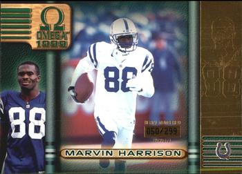 1999 Pacific Omega - Gold #99 Marvin Harrison Front