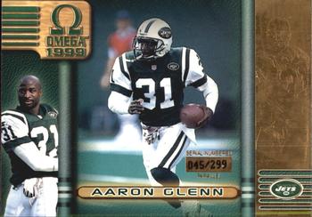 1999 Pacific Omega - Gold #164 Aaron Glenn Front