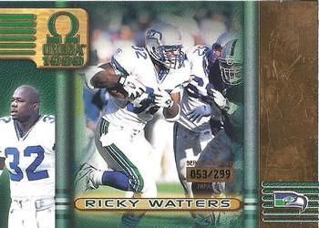 1999 Pacific Omega - Gold #218 Ricky Watters Front