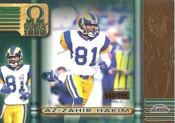 1999 Pacific Omega - Gold #220 Az-Zahir Hakim Front
