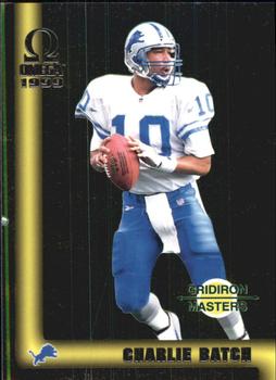1999 Pacific Omega - Gridiron Masters #13 Charlie Batch Front