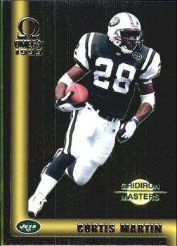 1999 Pacific Omega - Gridiron Masters #24 Curtis Martin Front